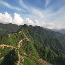 Green Hills and Mountains